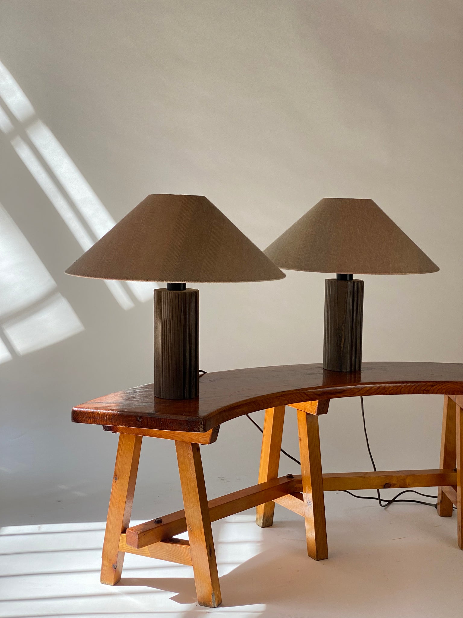 Vintage Table Lamp, Temde, Set of 2