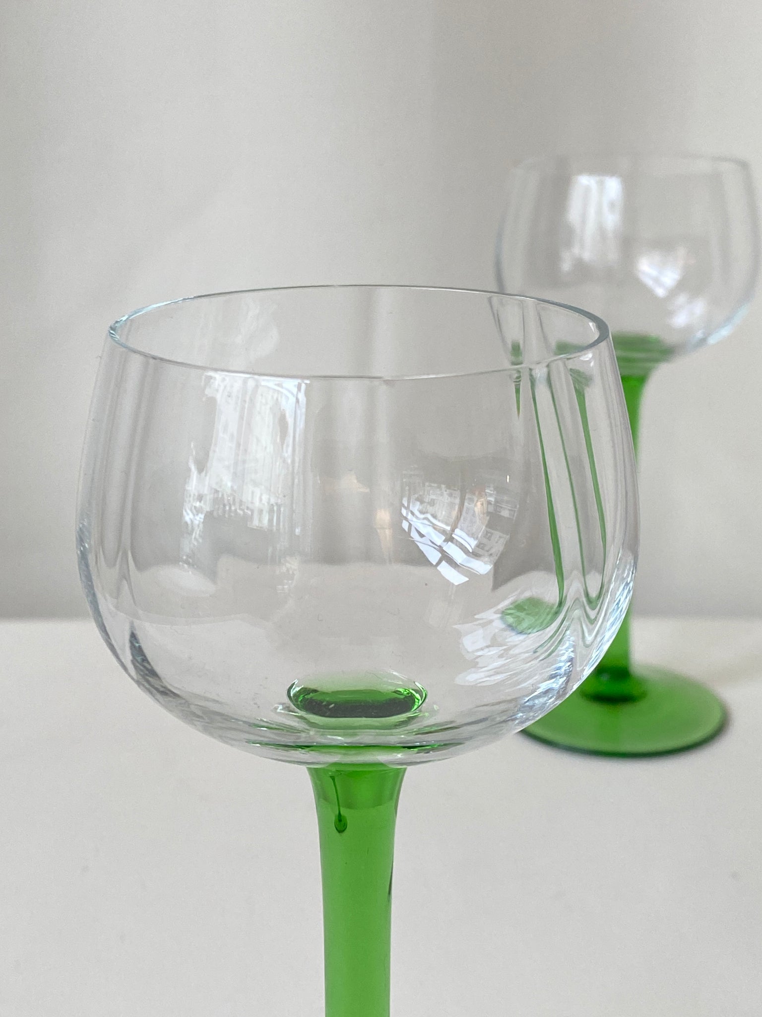 Art Deco Wine Glass, Set of 6