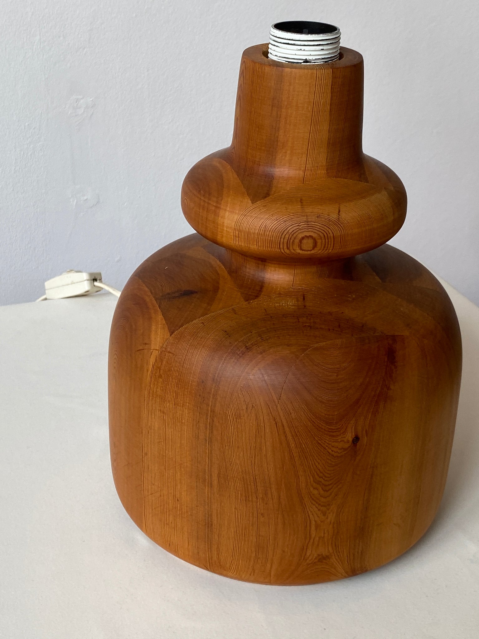 Solid Pine Table Lamp, AB Ellysett