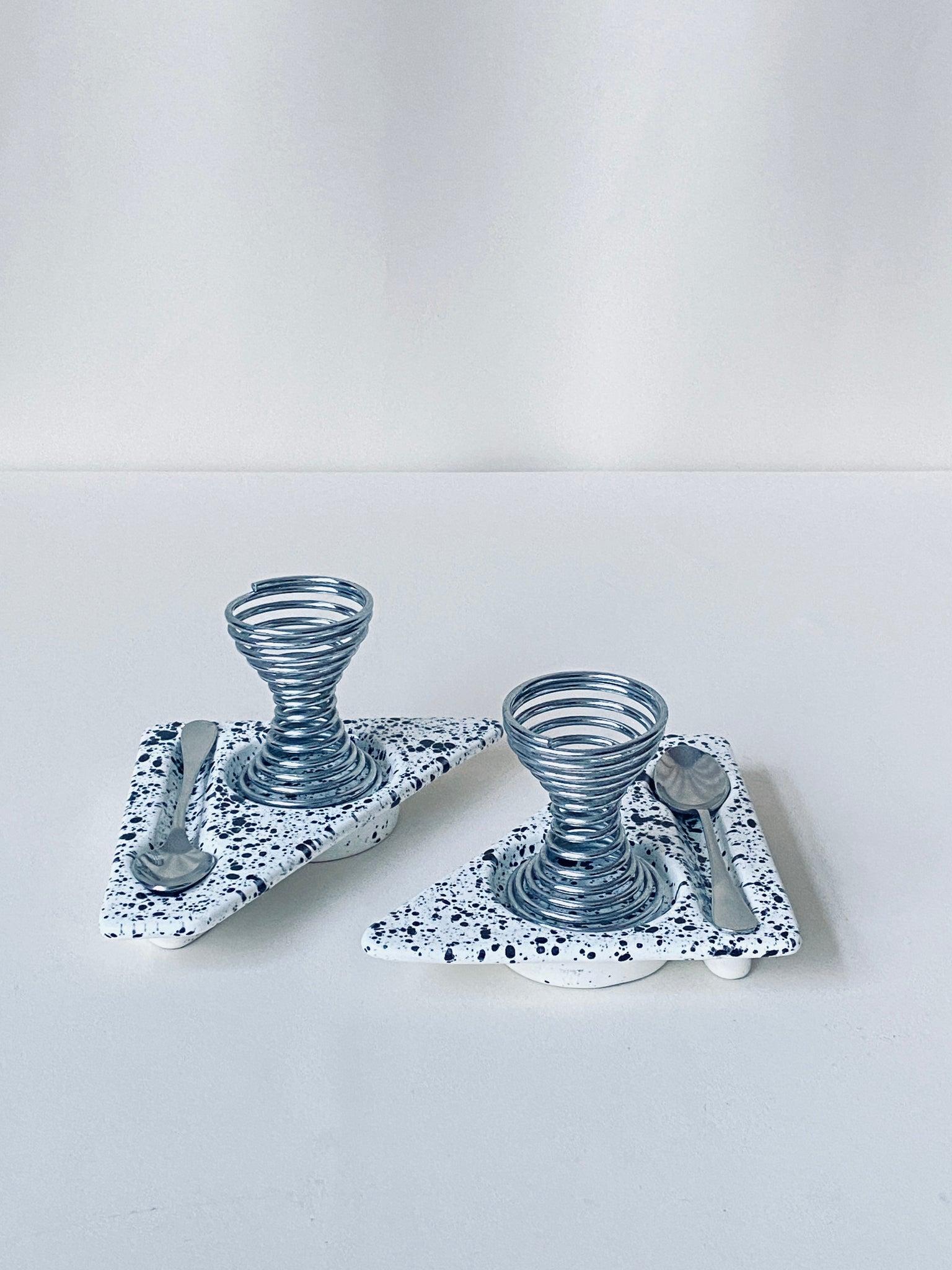 Postmodern Egg Cups, Set of 2